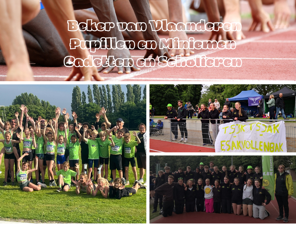 Topweekend voor de jeugdploegen in de Beker van Vlaanderen